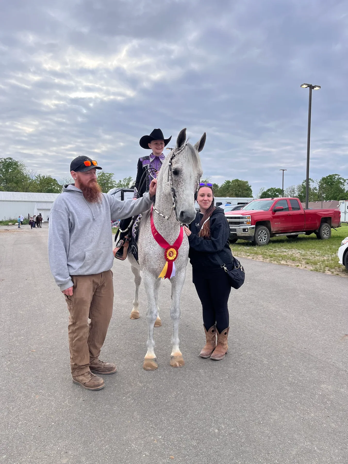 MSB Riding Academy rider and horse in the show ring